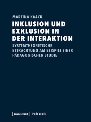 cover image of Inklusion und Exklusion in der Interaktion